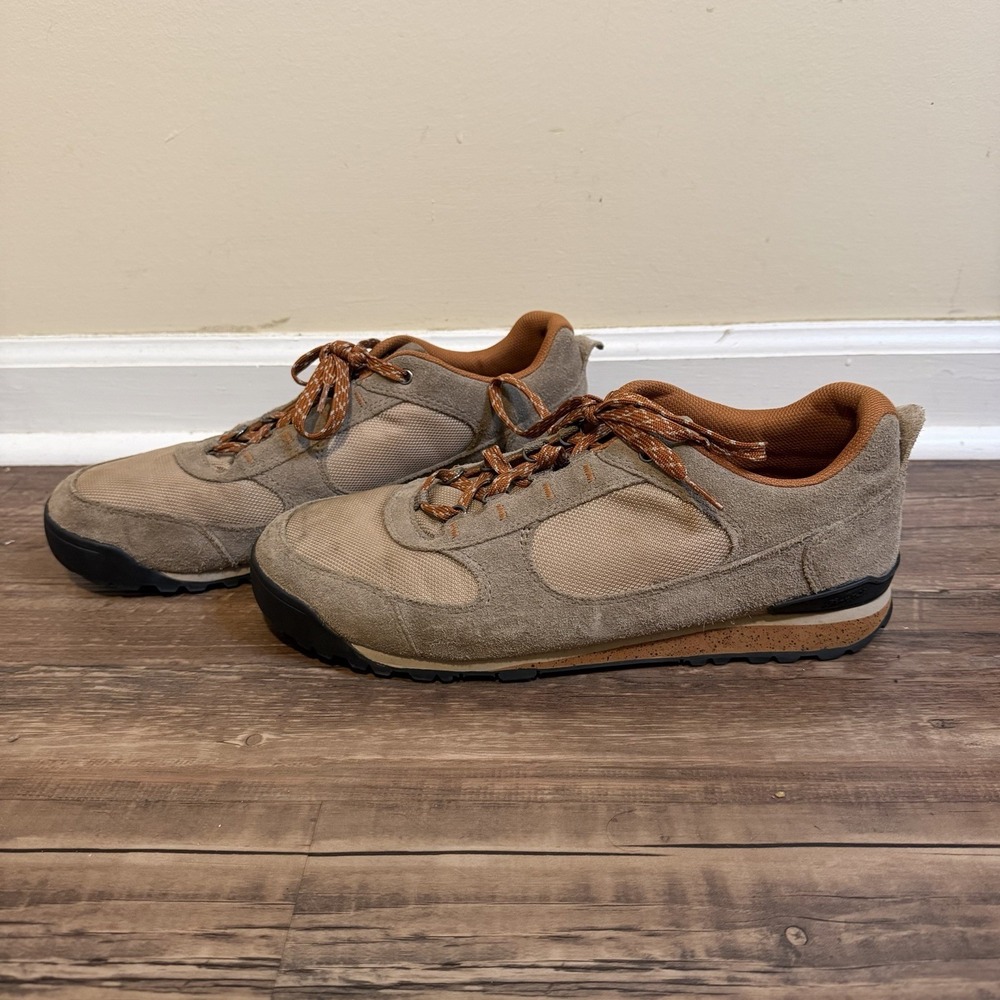 Danner Jag Low Men's Size 11.5 Timber Wolf Suede Mesh Retro Hiking Shoes 37395